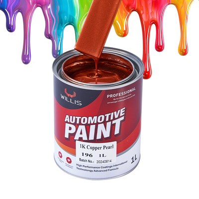 Factory Supply OEM Red Pearl Automotive Paint Car Refinishing