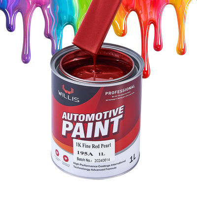 Red Acrylic Pearlescent Car Paint