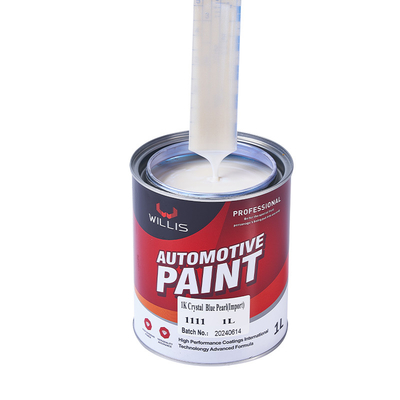 Metallic Pigment Automotive Pearl Metallic Car Paint High Leveling Property Easy Construction