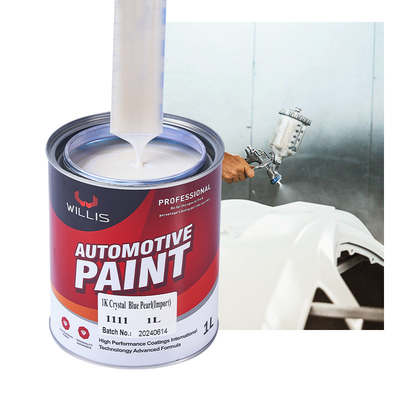 Metallic Pigment Automotive Pearl Metallic Car Paint High Leveling Property Easy Construction