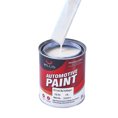Metallic Pigment Automotive Pearl Metallic Car Paint High Leveling Property Easy Construction