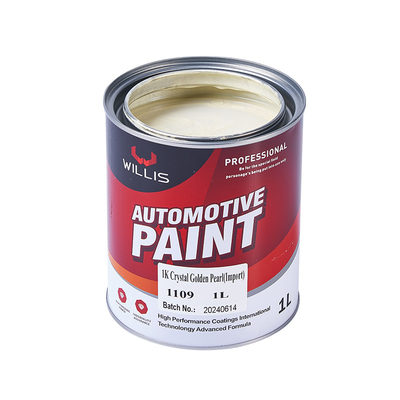 Crystal White Pearl Automotive Paint Strong Adhesion Acrylic Raw Material Auto Car Paint Metallic Automotive Paint
