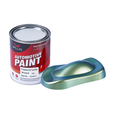 1K Multi Color Changing Pearlescent Illusion Effect Paint Acrylic Resin With Blue Green Purple Coating Paint