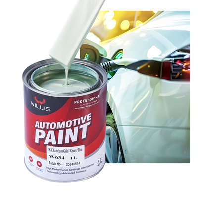 1K Multi Color Changing Pearlescent Illusion Effect Paint Acrylic Resin With Blue Green Purple Coating Paint