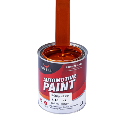 Metal Bucket 1k Primer Pearl White Car Paint Weather Resistance For Billboards Liquid Coating Automotive Car Paint