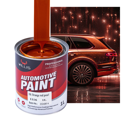 Metal Bucket 1k Primer Pearl White Car Paint Weather Resistance For Billboards Liquid Coating Automotive Car Paint