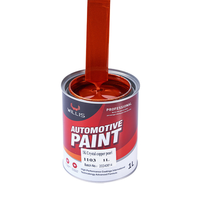 Non Toxic Midnight Blue Pearl Car Paint Liquid Rustoleum Automotive Paint 2K/1K Color Paint 1K Pearl Paint