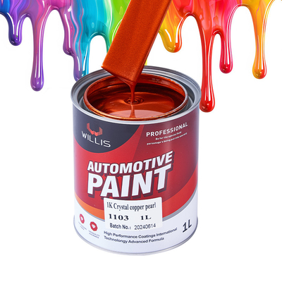 Non Toxic Midnight Blue Pearl Car Paint Liquid Rustoleum Automotive Paint 2K/1K Color Paint 1K Pearl Paint