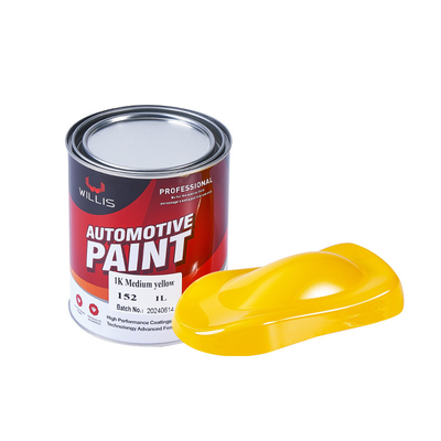 High Covering Power 1K Acrylic Car Spray Paint Multi Color For Minor Defects Surface