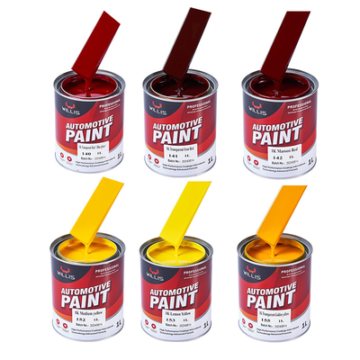 Willis Car Paint High Color Saturation 1k Car Paint For Varied Color Coverage Range