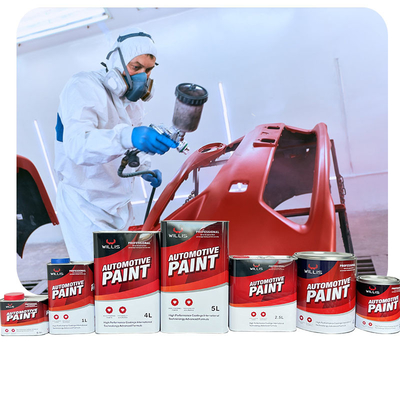 Auto Refinish Automotive Clear Coat Paint Customizable Matte Finish With Glossy Finish And Transparent Look