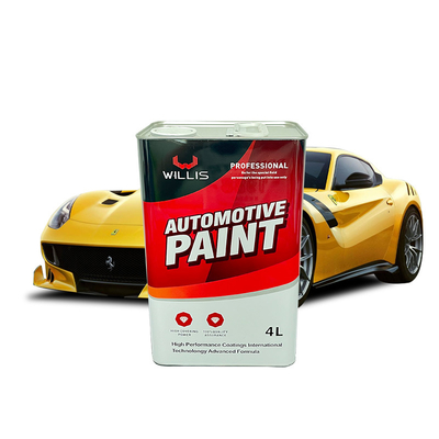 Liquid Substance Base Coat Paint For Cars , Auto Clear Coat Spray Paint With Tinters