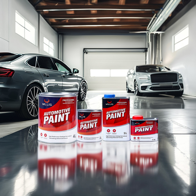 Medium Volatilization Speed Metallic Car Paint , Glossy Clear Lacquer Spray For Cars