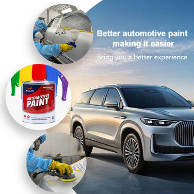 High Gloss 2K Solid Paint For Car Protection Resistant To Yellowing And Environmental Factors