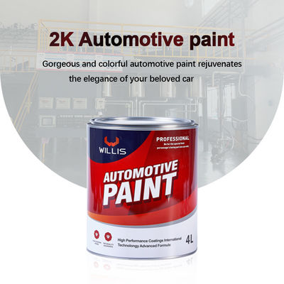 Metal Surfaces Choose 2K Solid Paint With High Gloss And Strong Resistance