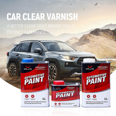 Auto Refinish Automotive Clear Coat Paint Customizable Matte Finish With Glossy Finish And Transparent Look