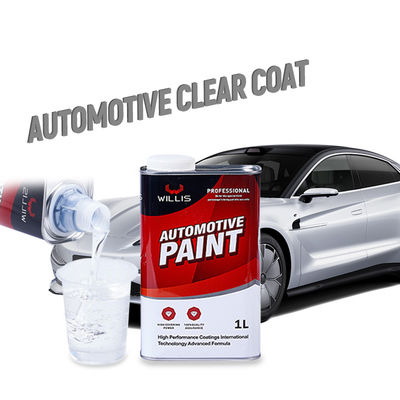 Transparent OEM Liquid Coating Clear Coat Spray Paint For Cars