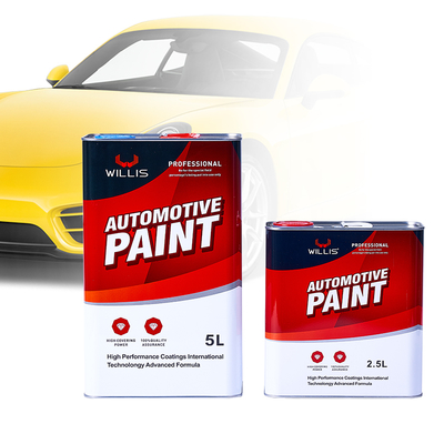 High Hardness 2K Clear Coat Spray For Automotive Refinishing – Low VOC, Diamond Gloss Finish, Scratch & UV Resistant (5L Kit With Hardener)