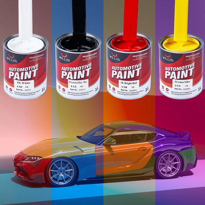 High Concentration Two Component Solid Car Touch Up Paint For Professional Car Coating Auto Paint Spray Paint
