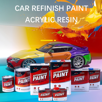 Willis Brand Car Paint，Epoxy Resin, Acrylic Resin，Spray Guns，Car Body Paint，Thinner，Auto Paint Hardener，Clear Coat， 1K Car Paint and Fast Drying Multiple Colors OEM and ODM Services
