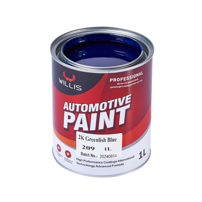 2K Blue Acrylic Paint for Automotive and Plastic Spray Coating