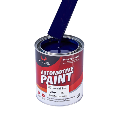 2K Blue Acrylic Paint for Automotive and Plastic Spray Coating