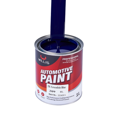 2K Blue Acrylic Paint for Automotive and Plastic Spray Coating