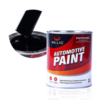 High Gloss 2K Acrylic Basecoat Topcoat Multiple Colors Available Black Automotive Paint Two-Component Liquid Coating Car Spray