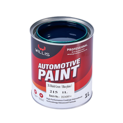 2K Bluish Green Acrylic Paint for Automotive and Plastic Coating