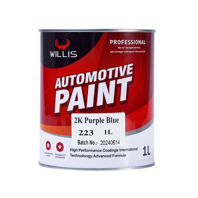 2K Purple Blue Car Paint Spray Coating OEM Available