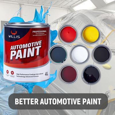 Hot Selling OEM 2K Car Paint and 2K Topcoat with Multiple Colors Customizable Sizes 1L 4L 20L and 2 Years Shelf Life