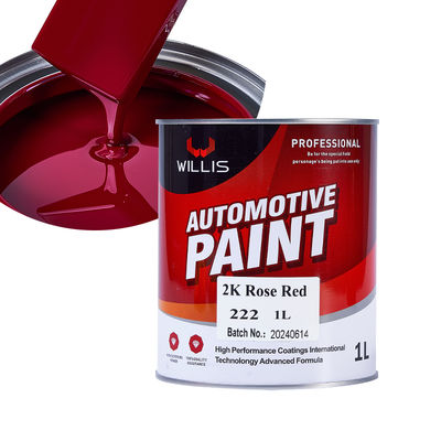 High Density Acrylic Resin 2K Solid Paint with Customizable Color for Automotive Repair