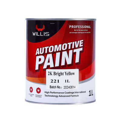 Acrylic Resin 2K Solid Paint with Liquid Coating in 1L/4L/20L Sizes for Spray Application