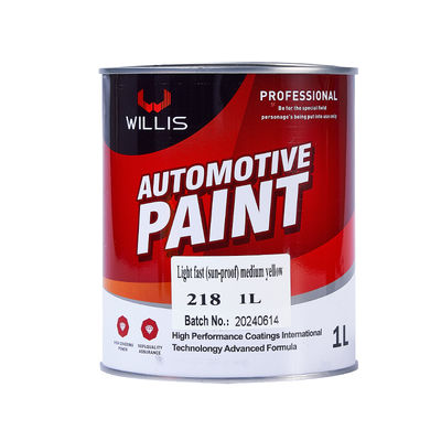Acrylic Resin 2K Solid Paint with Spray Application and Customizable Color for Automotive Repair