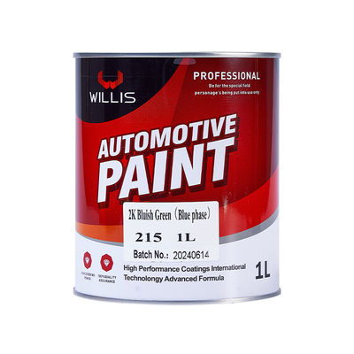 Acrylic Resin 2K Solid Paint with Spray Application and Customizable Color for Automotive and Industrial Use