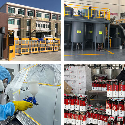 High Solid 2K Acrylic Clear Coat Automotive Refinish Transparent Car Paint Varnish Liquid Sprayed Basecoat