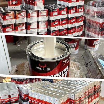 High Solid 2K Acrylic Clear Coat Automotive Refinish Transparent Car Paint Varnish Liquid Sprayed Basecoat