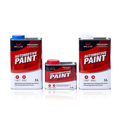 High Solid Anti-Yellowing Clear Coat Acrylic Resin Varnish Automotive High Coating Paint with Hardener for Refinish Purpose