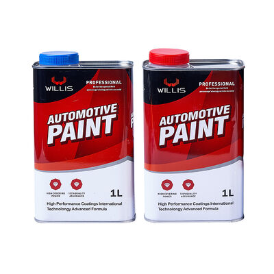 High Solid Anti-Yellowing Clear Coat Acrylic Resin Varnish Automotive High Coating Paint with Hardener for Refinish Purpose