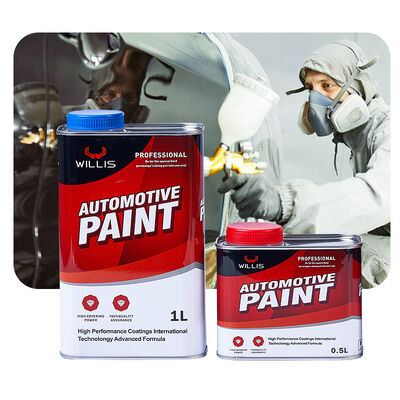 High Solid Automotive Refinish Paint Anti-Yellowing Clear Coat Acrylic Resin Varnish Containing Hardener High Coating Paint