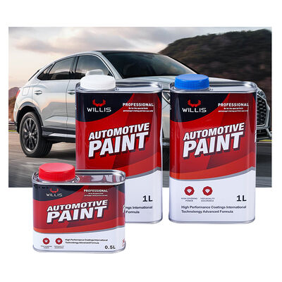 High Solid Automotive Refinish Paint Anti-Yellowing Clear Coat Acrylic Resin Varnish Containing Hardener High Coating Paint