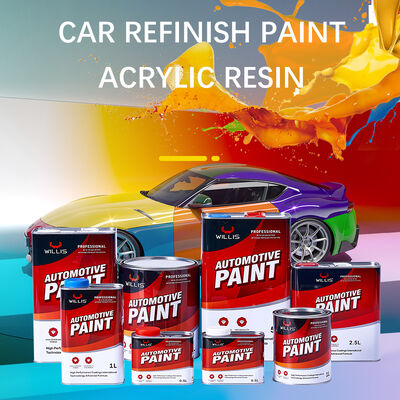 Wholesale Automotive Coating Paint Set Clear Coat Hardener High Solid UV Gloss Varnish Permanent UV Coating Car Paint Thinner