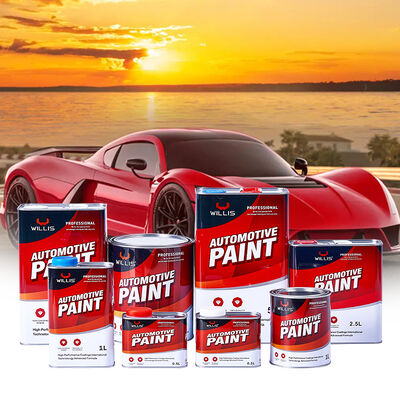 Wholesale Automotive Coating Paint Set Clear Coat Hardener High Solid UV Gloss Varnish Permanent UV Coating Car Paint Thinner