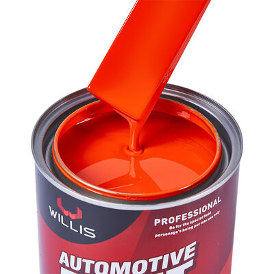 Professional Quality WILLIS 2K Car Paint with Delicate Texture for Plastic Coating & Boat Paint Spray Application