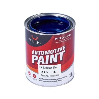 2K Acrylic Boat Car Spray Paint Reddish Blue Automotive Metallic Color for Car Repair Multiple Colors Available WILLIS Model 210