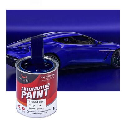 2K Acrylic Boat Car Spray Paint Reddish Blue Automotive Metallic Color for Car Repair Multiple Colors Available WILLIS Model 210