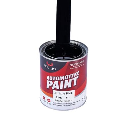 Acrylic 1K 2K Polyurethane Spray Paint Metallic Color Car Body Automotive Repair Refinish Liquid Coating WILLIS Model 206