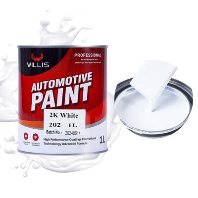 WILLIS 202 OEM 2K Acrylic Resin Car Topcoat-Multi-Color Options Spray Application Includes Paint Thinner