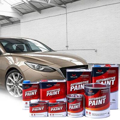 WILLIS 206 High Performance 2K Auto Refinish Car Paint Acrylic Resin Spray Liquid Coating for Automotive & Boat Use