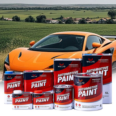 WILLIS 206 High Performance 2K Auto Refinish Car Paint Acrylic Resin Spray Liquid Coating for Automotive & Boat Use